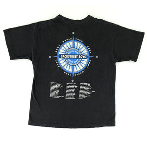 Backstreet Boys 2001 Black & Blue Tour T-Shirt - S