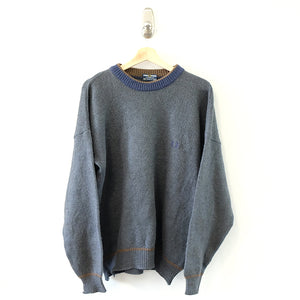 Vintage Fred Perry Knit Sweater - L