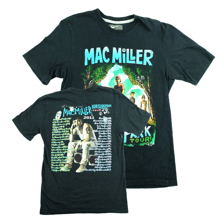 Mac Miller 2011 Blue Slide Park Tour T-Shirt - S