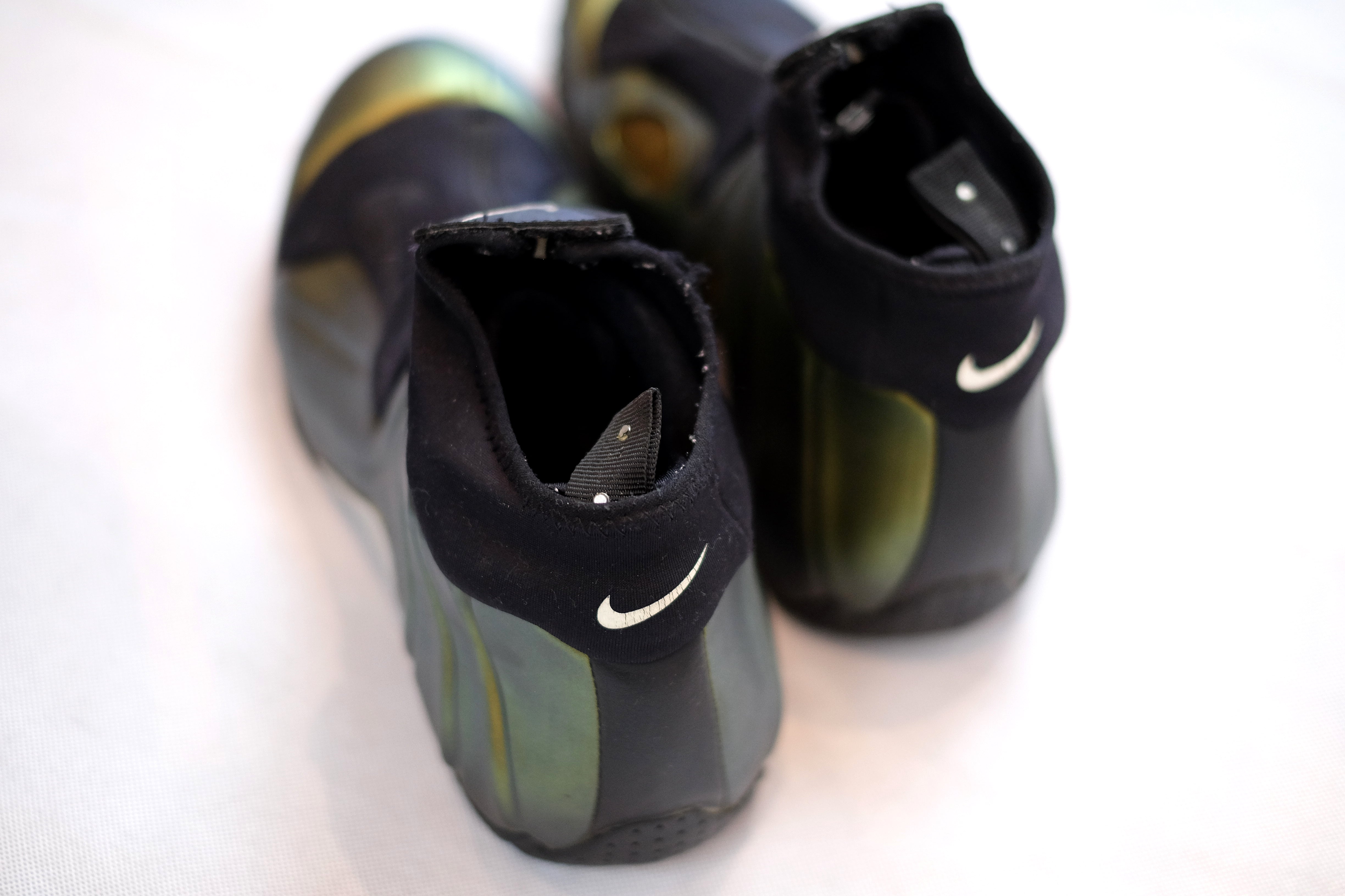 Steep Store Nike Air Flightposite - Black Metallic Gold – Steep Store