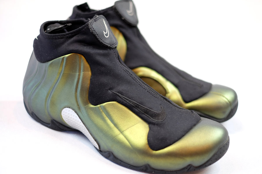 Nike Air Flightposite - Black Metallic Gold