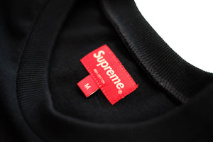 Supreme Small Box Logo Pique Crewneck FW16