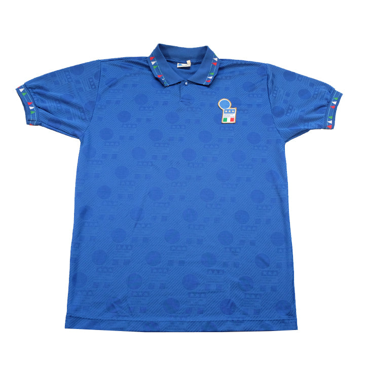 Vintage 1994 Italia Diadora All Over Print Jersey - L