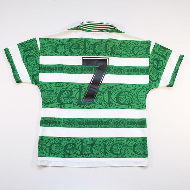 Vintage 1995-97 Glasgow Celtics Football Jersey - S