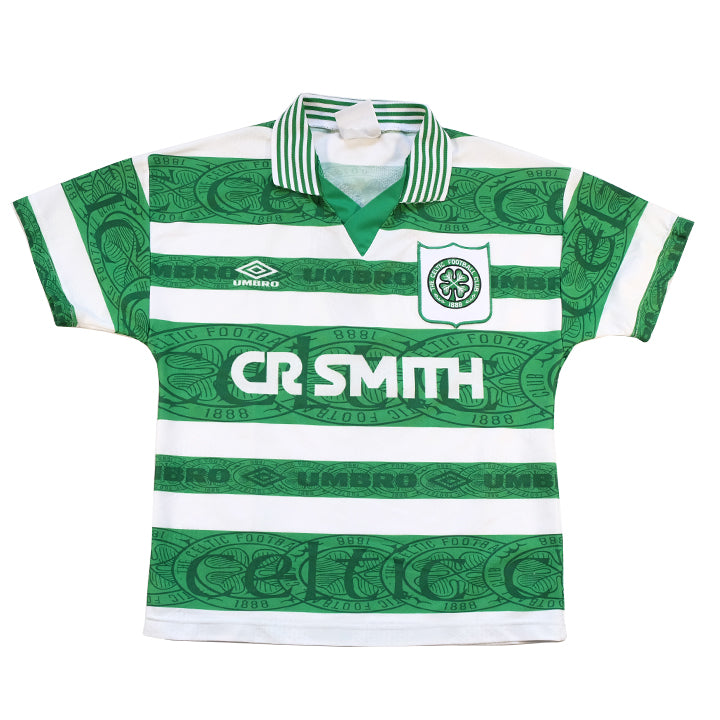 Vintage 1995-97 Glasgow Celtics Football Jersey - S