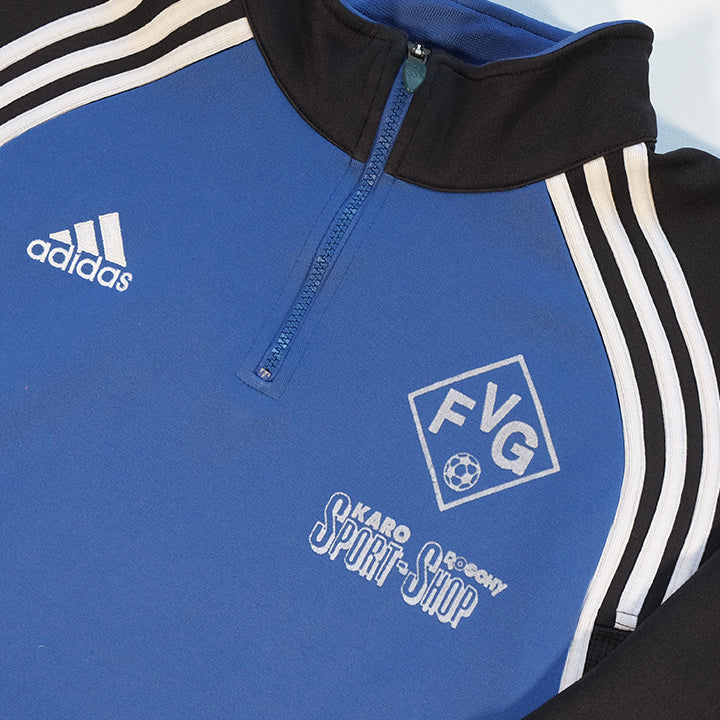 Vintage  Adidas Quarter Zip Sweatshirt - L