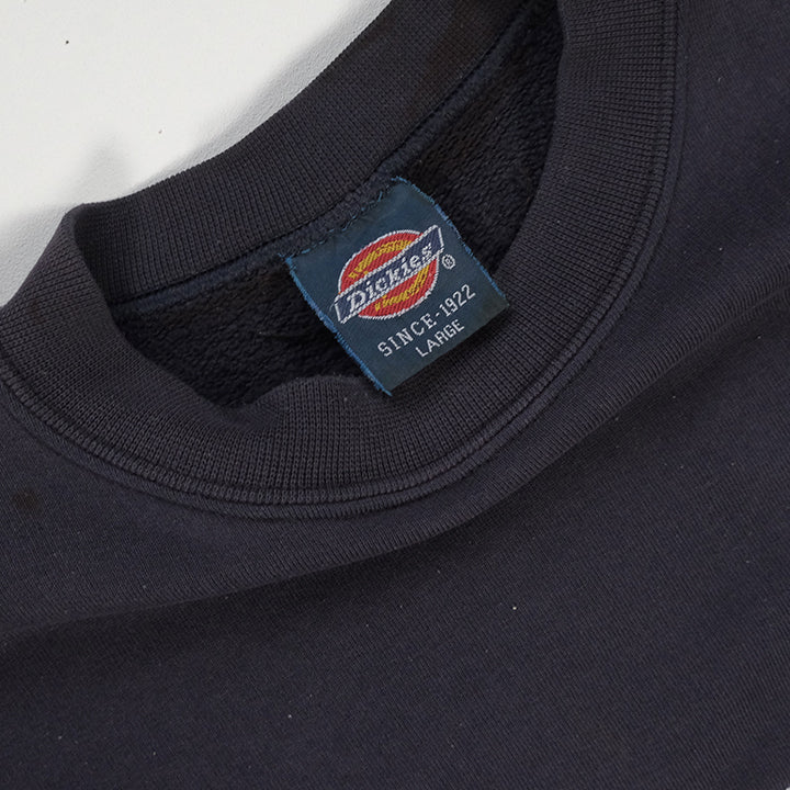 Vintage Dickies Embroidered Big Logo Crewneck - L