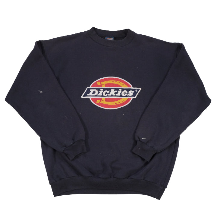 Vintage Dickies Embroidered Big Logo Crewneck - L