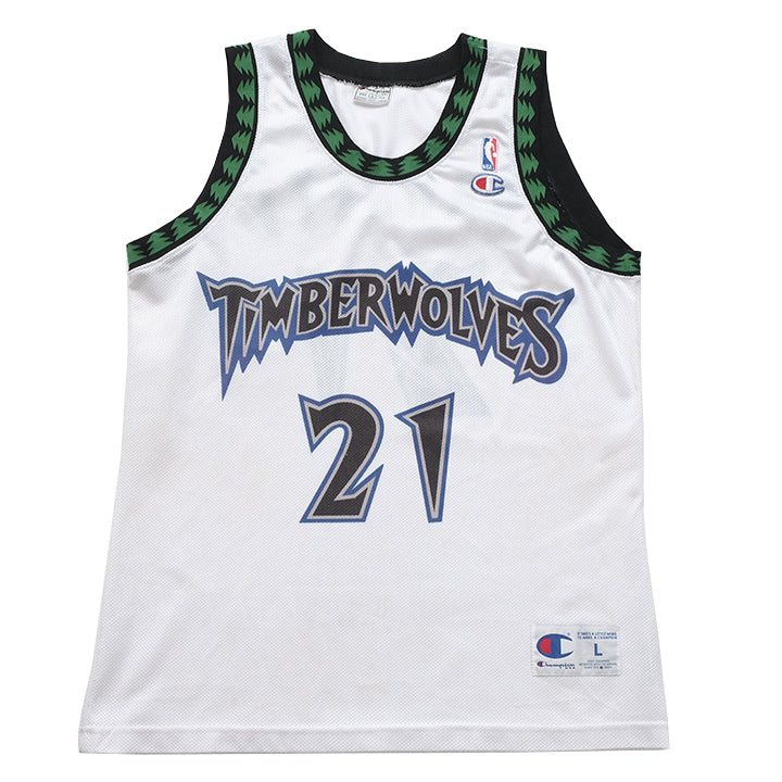 Minnesota Timberwolves Vintage Kevin Garnett Champion Jersey