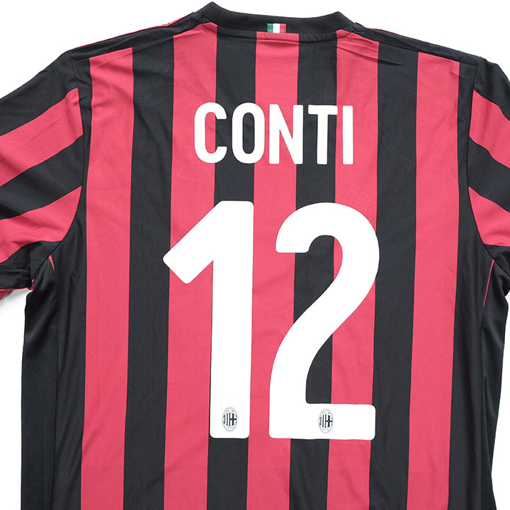 2018 AC Milan Conti Home Jersey - L