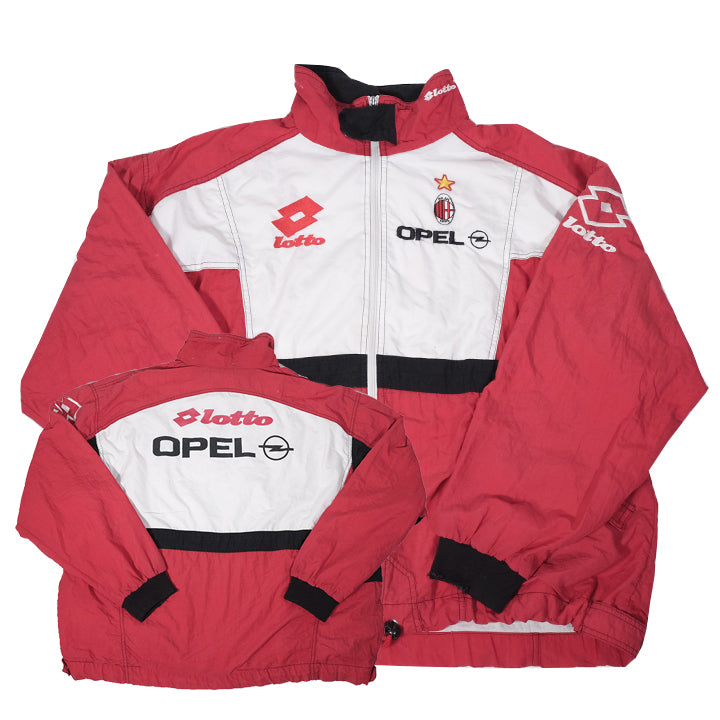 Vintage 1995-96 Umbro AC Milan Opel Training Jacket - XL