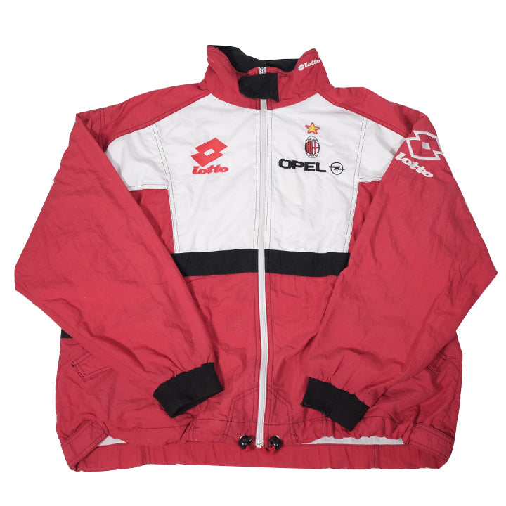 Vintage 1995-96 Umbro AC Milan Opel Training Jacket - XL