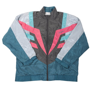 Vintage Rare 80s Adidas Satin Track Jacket - L