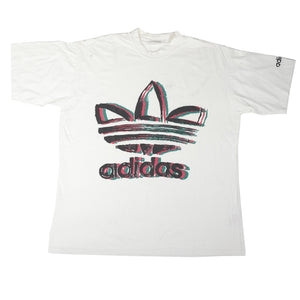 Vintage  Rare Adidas Big Logo T-Shirt - L