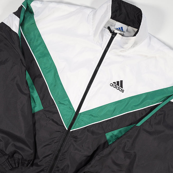 Vintage Adidas Logo Track Jacket - L