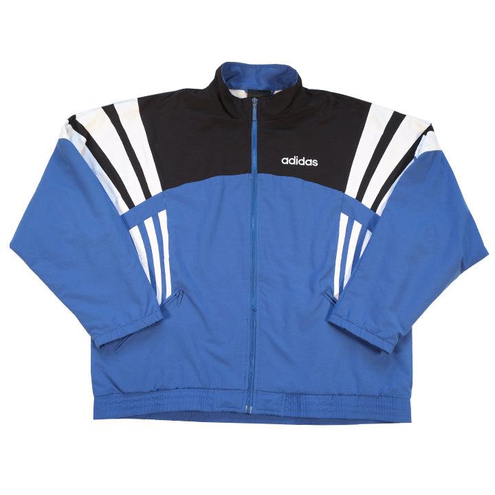 Vintage Rare OG Adidas Stripe Track Jacket - L