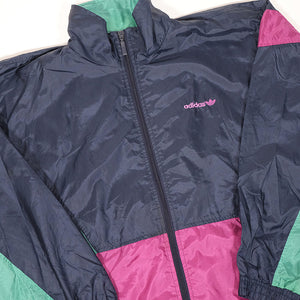 Vintage Adidas Satin Track Jacket - L