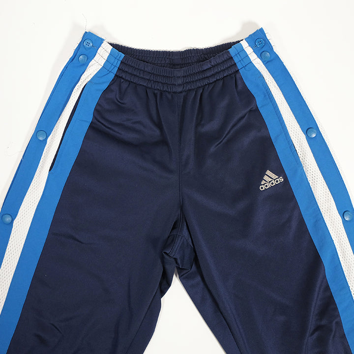 Adidas Black Tear Away Break Away Track Warmup Basketball Pants Pockets  Large  eBay