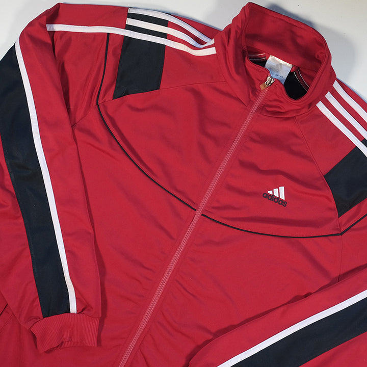 Vintage Adidas Logo Track Jacket - L