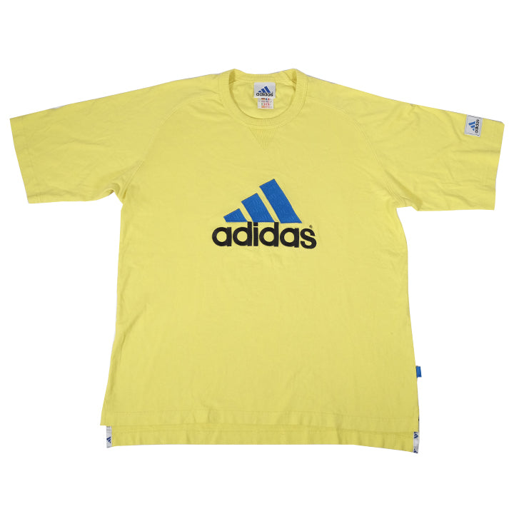 Vintage Adidas Big Embroidered T-Shirt - L