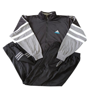 Vintage Adidas Big Logo Tracksuit - L