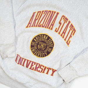 Vintage Arizona State Spell Out Crewneck - XL