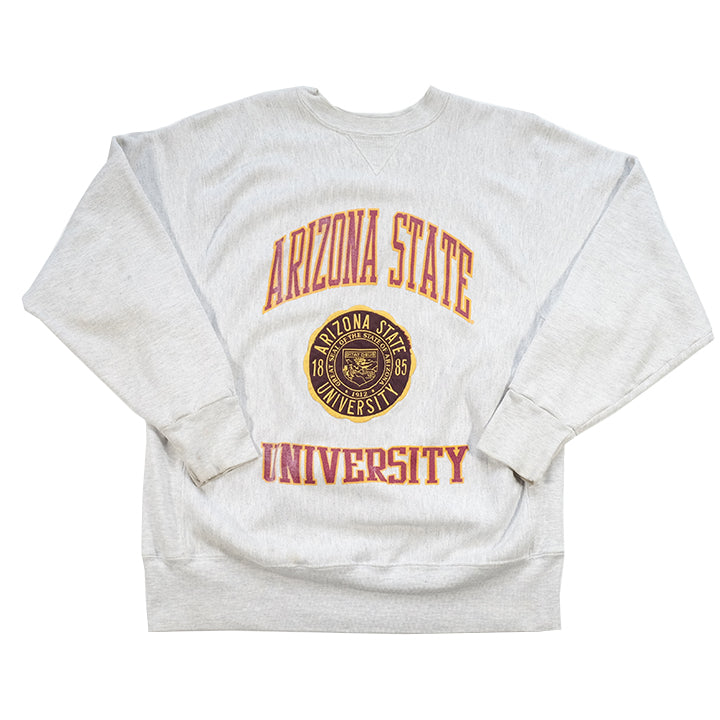 Vintage Arizona State Spell Out Crewneck - XL