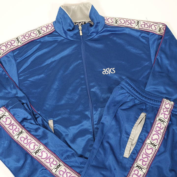 Vintage Asics Classic Tape Spell Out Tracksuit - XS/S