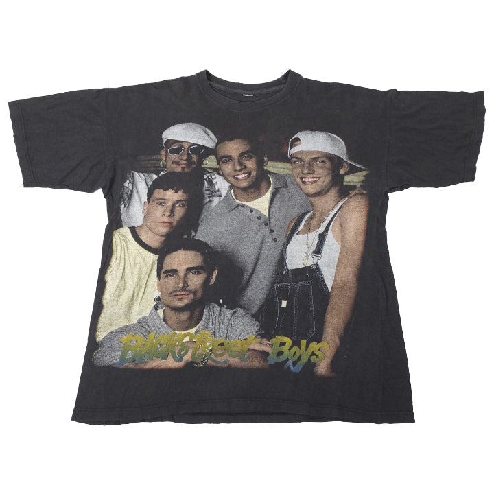 Vintage Rare 90s Backstreet Boys Rap T-Shirt - L