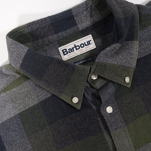 Vintage Barbour Flannel Long Sleeve Button Up - XL