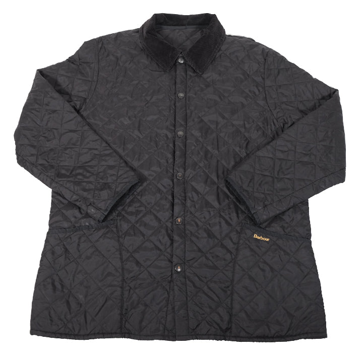 Vintage Barbour Quilted Embroidered Logo Jacket - XL