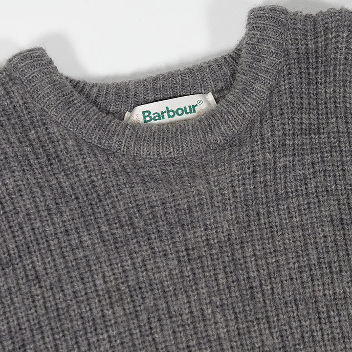 Vintage Barbour Wool Knit Sweater Made In Scotland - L