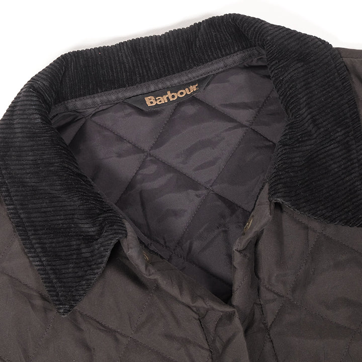 Vintage Barbour Quilted Embroidered Logo Jacket - L/XL