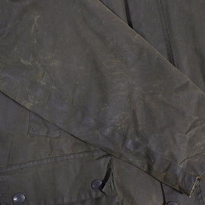 Vintage Barbour Bedale Waxed Jacket Made In England - L