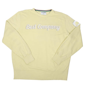 Vintage Best Company Spell Out Crewneck - L
