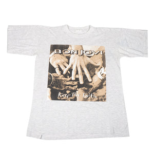 Vintage Bon Jovi Keep The Faith T-Shirt - L