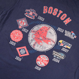 Vintage Boston Red Sox Front & Back Graphic T-Shirt - L/XL