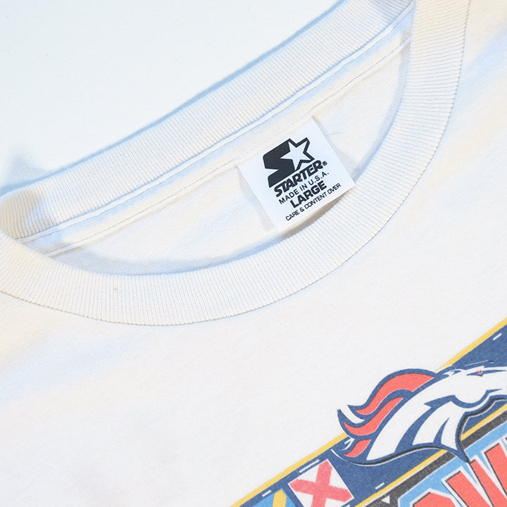 Vintage Starter Denver Broncos Graphic T-Shirt - L