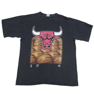 Vintage Starter Chicago Bulls Single Stitch Made In USA T-Shirt - L