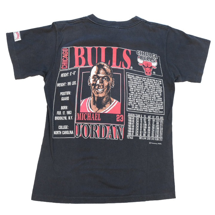 Vintage RARE Michael Jordan Front & Back Graphic T-Shirt - S