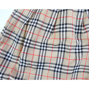 Vintage RARE Burberrys WOMENS Classic Check Skirt Made In England - 10
