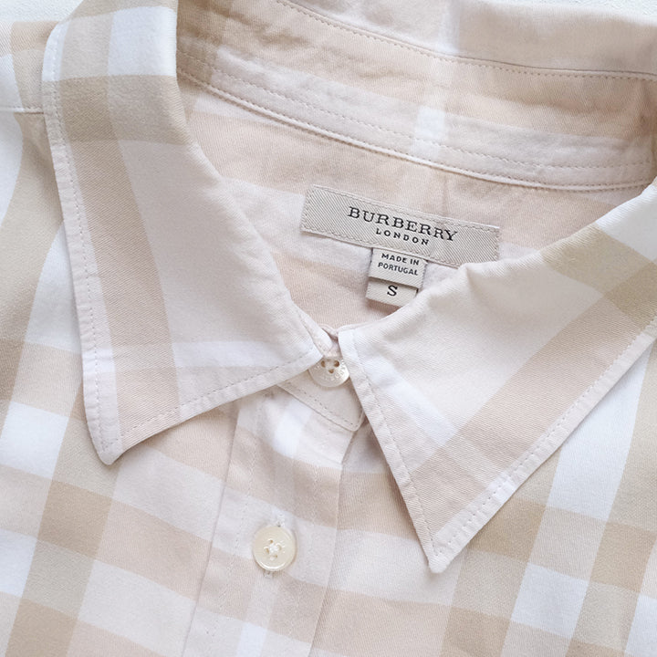 Vintage Burberry WOMENS Nova Check Button Up Shirt - S