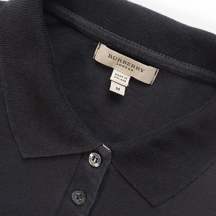 Vintage Burberry WOMENS Embroidered Logo Polo Shirt - M