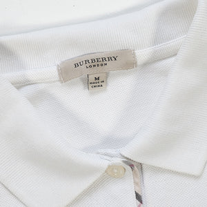 Vintage Burberry WOMENS Embroidered Logo Polo Shirt - M