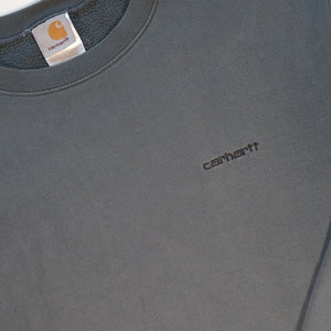 Vintage Carhartt Embroidered Logo Crewneck - L