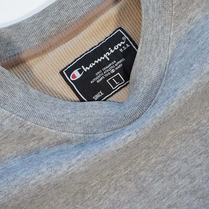 Vintage Champion Logo Crewneck - L