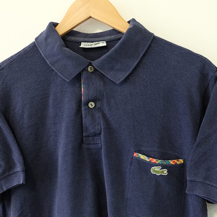 Vintage Chemise Lacoste Polo Made In France - L