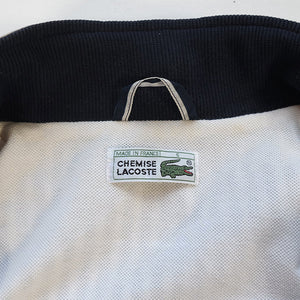 Vintage Chemise Lacoste Satin Stripe Made In France Jacket - L