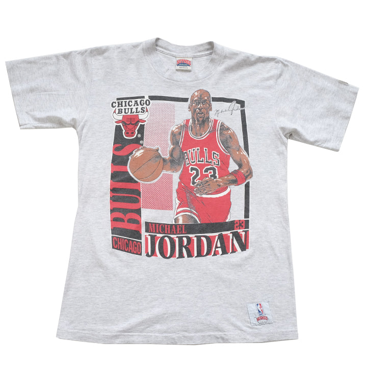 Vintage Rare Michael Jordan Front & Back Graphic Made In USA T-Shirt - L