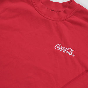Vintage Coca-Cola Spell Out Logo Crewneck - L